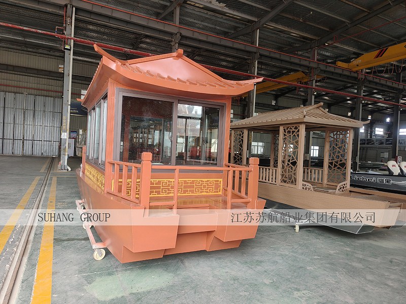 6米小型鋁合金畫(huà)舫船