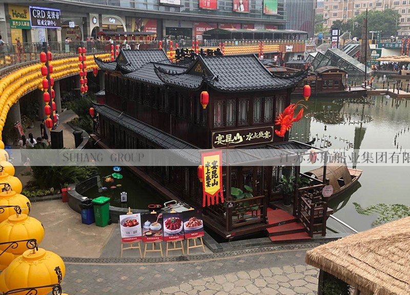 16米餐飲躉船