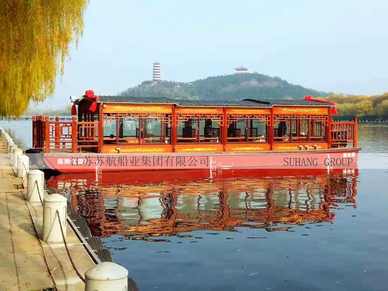 山東省濰坊市臨朐文旅畫(huà)舫船